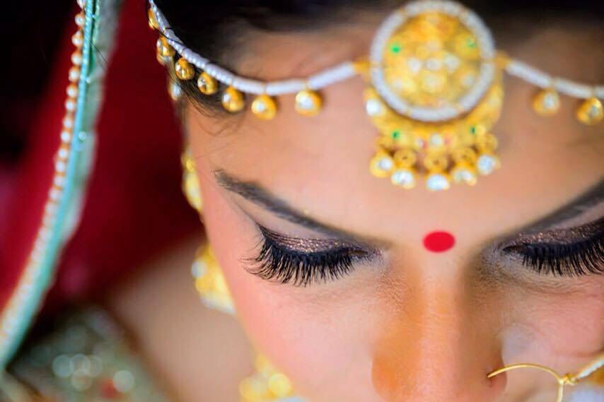 Bridal makeup