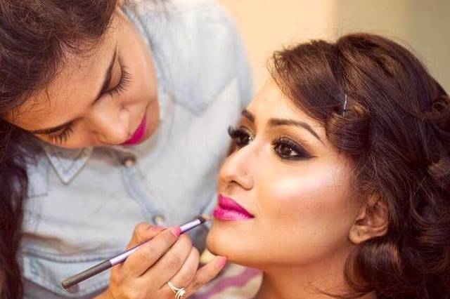 Bridal makeup