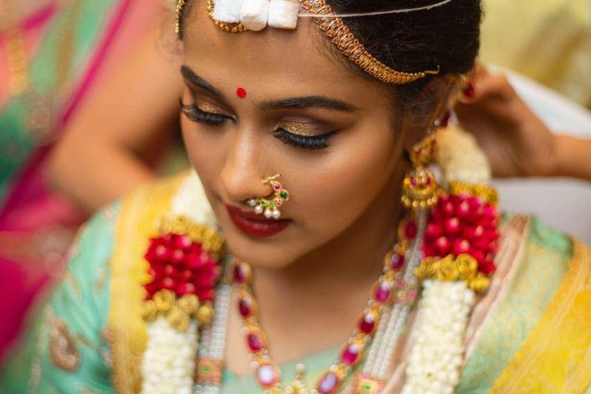 Bridal makeup