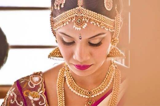 Bridal makeup