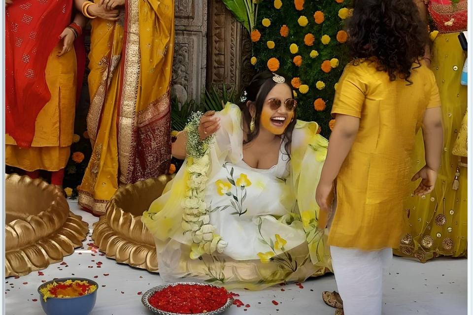 Haldi Bride