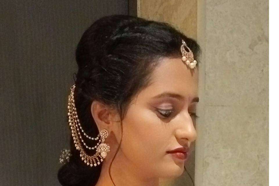 Telugu Engegement Bride