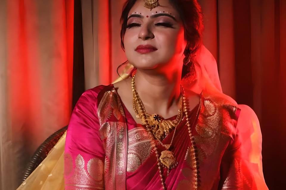 Bridal Makeup-Bengali