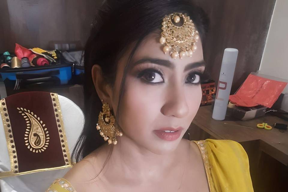 Haldi Look