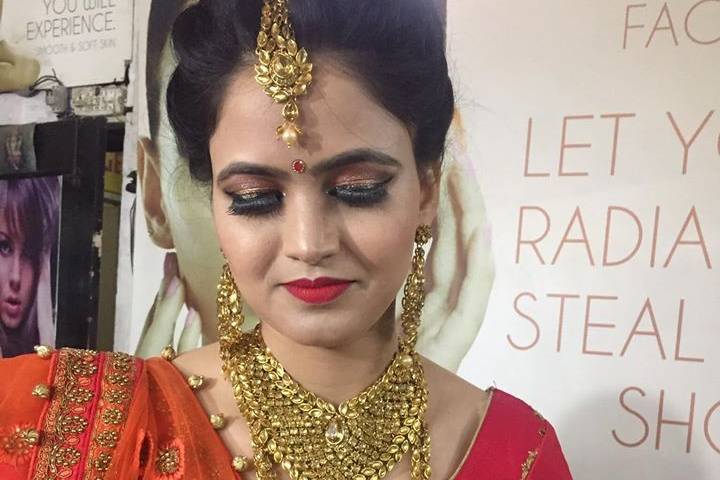 Bridal makeup