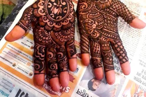 Indian mehndi designs by mehndirangolidesigns.com