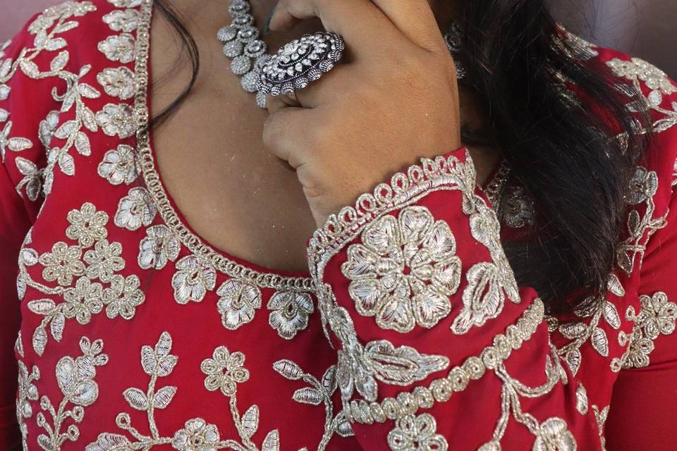 Bridal makeup