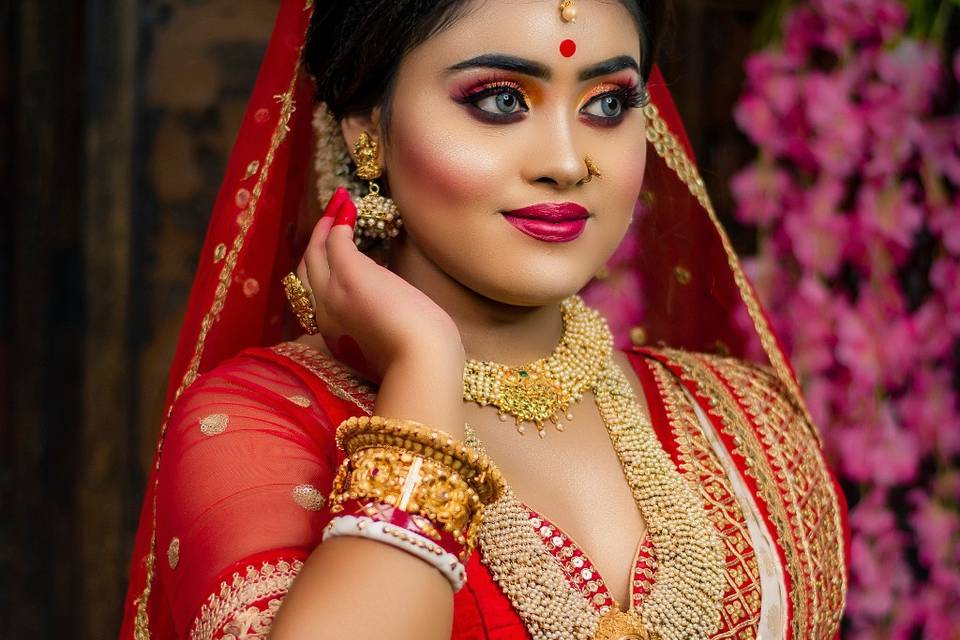 Bridal makeup