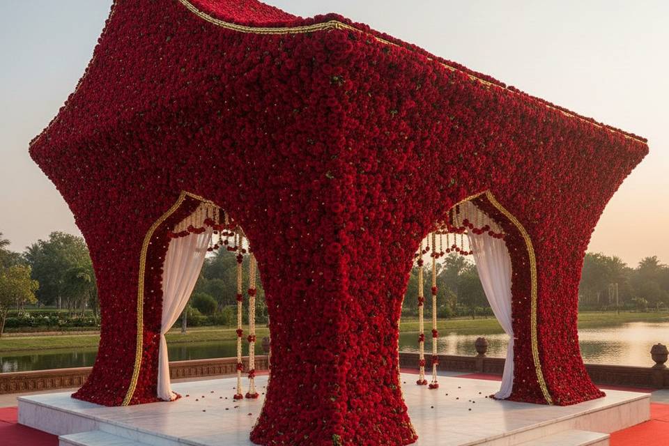 Abstract mandap