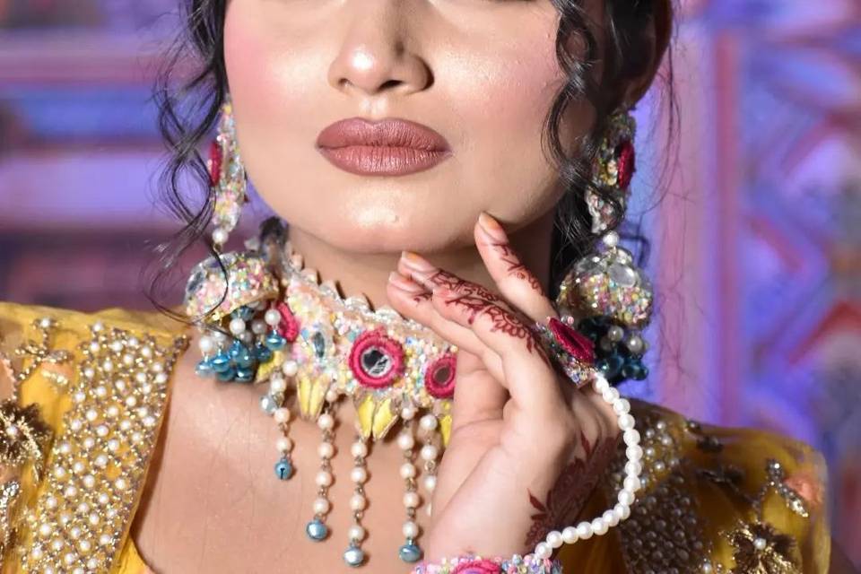 Bridal makeup