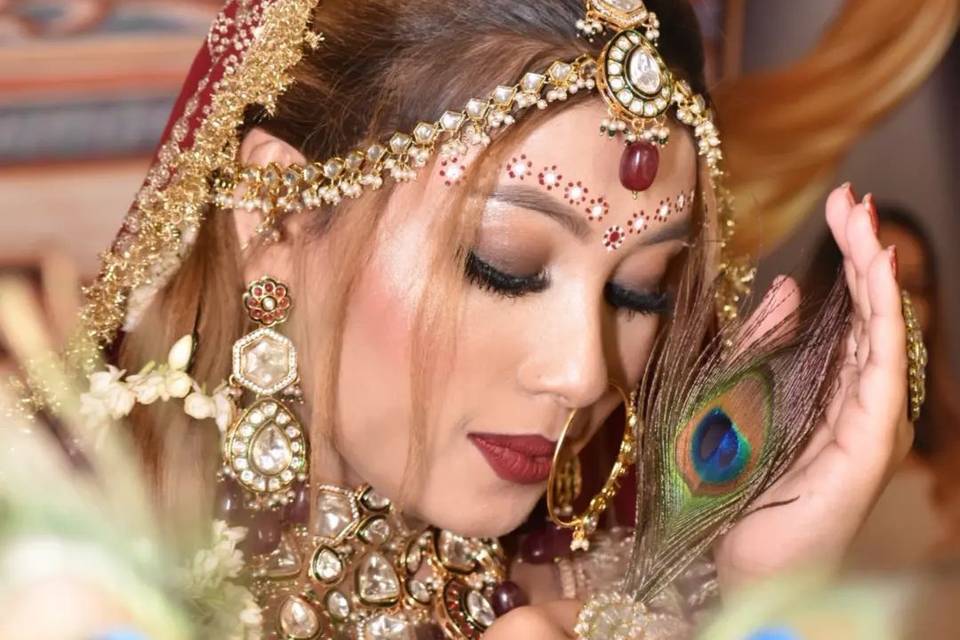 Bridal makeup