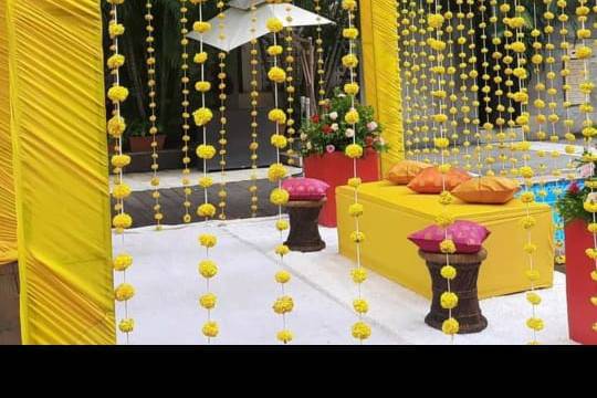 Haldi decor