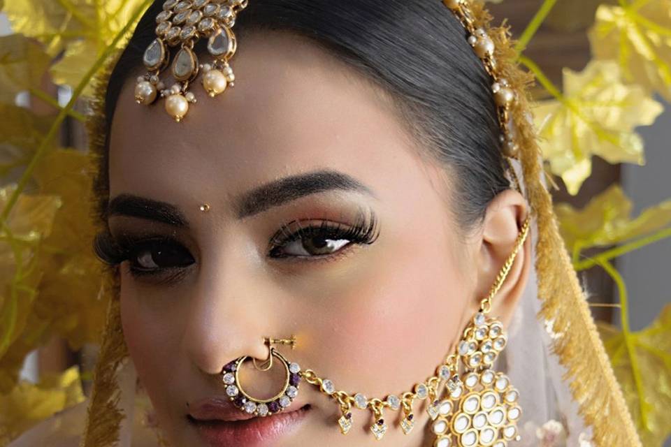 Bridal makeup