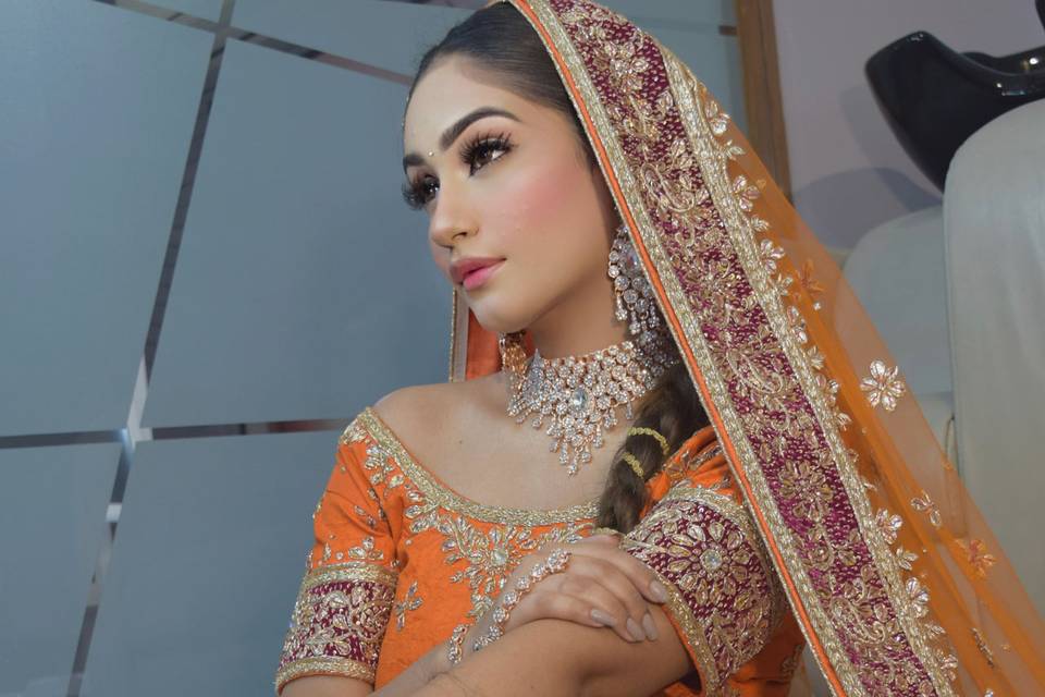 Bridal makeup