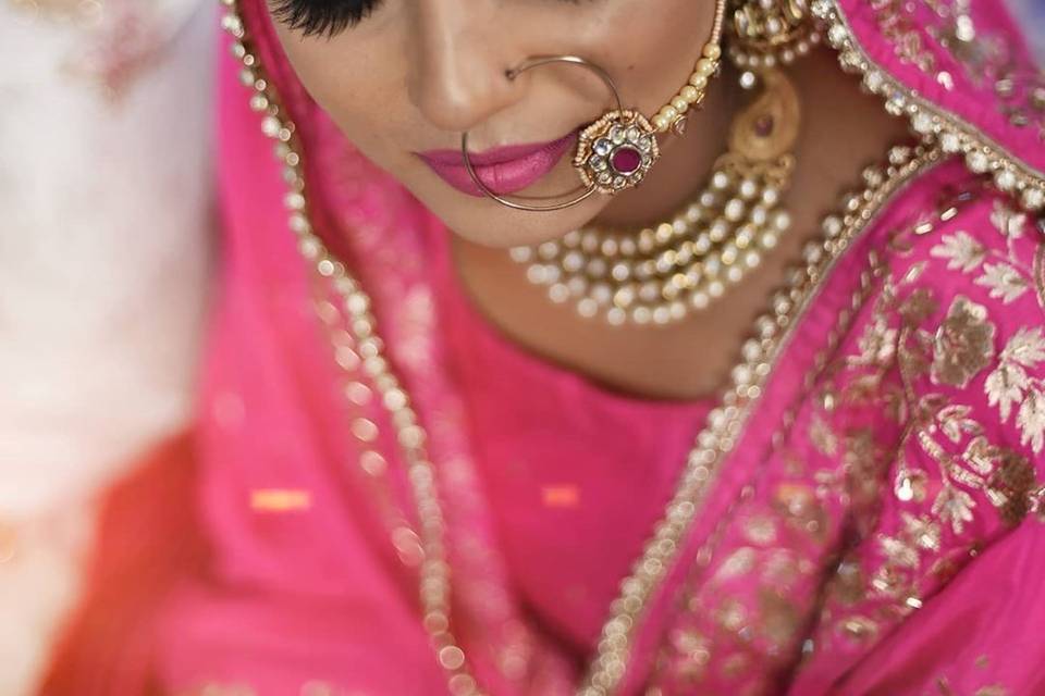 Bride Closeup