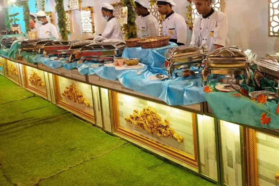 Catering setup