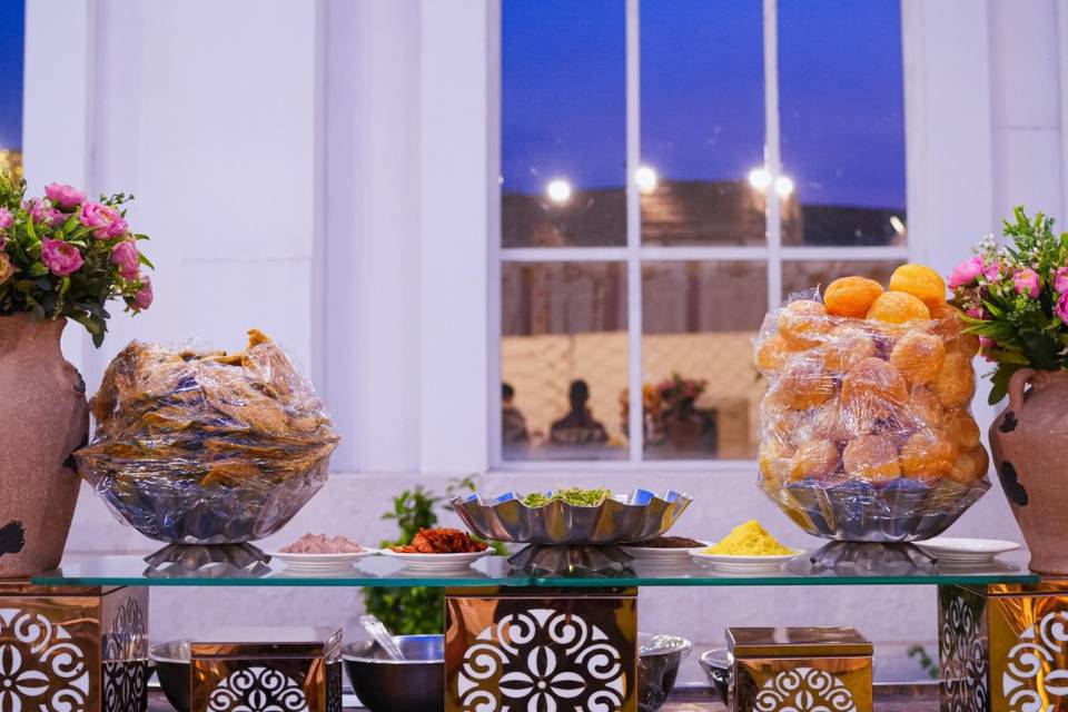 Chaat stalls