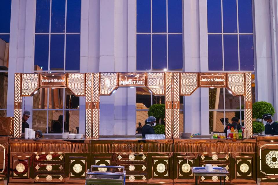 Beverages station