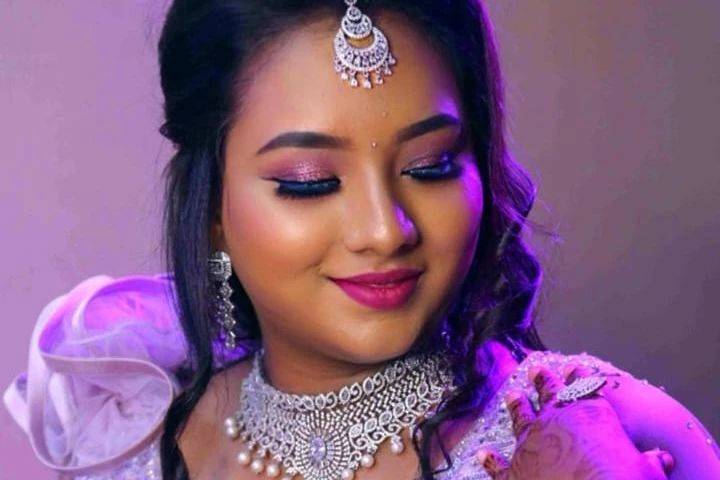 Bridal makeup