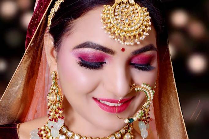 Bridal makeup