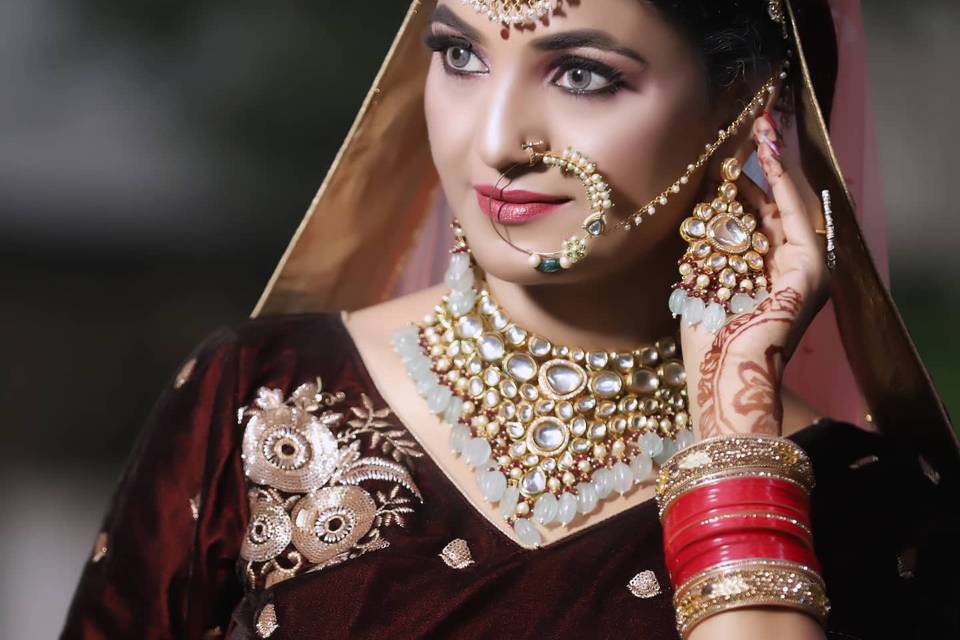 Bridal makeup