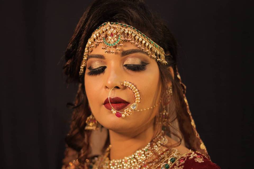 Bridal makeup