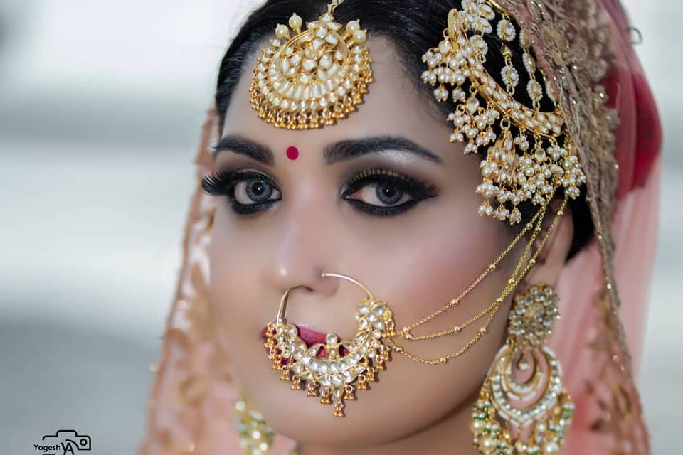 Bridal makeup