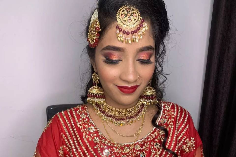 Bridal makeup