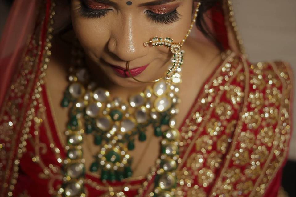 Bridal makeup