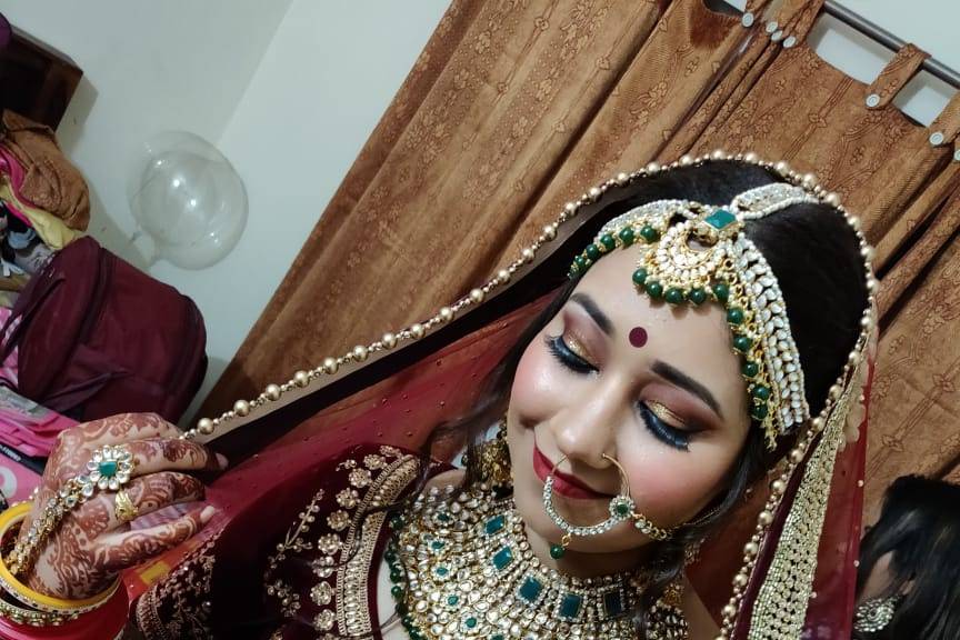 HD wedding makeup