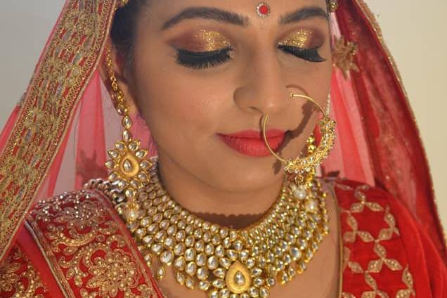 Bridal makeup