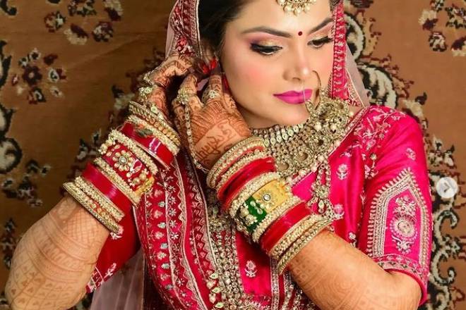 Bridal makeup