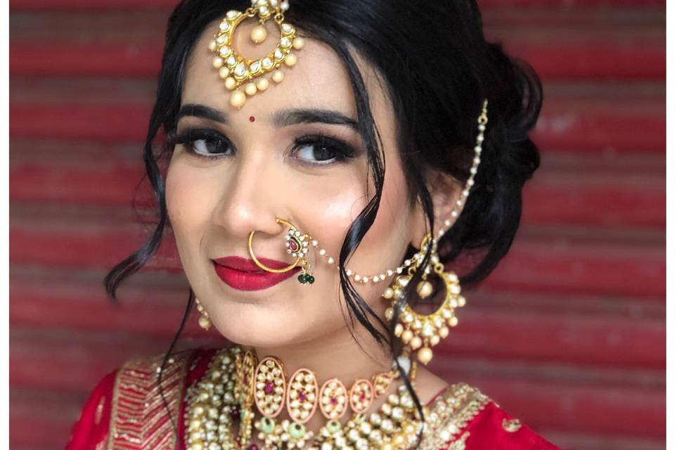 Bridal makeup