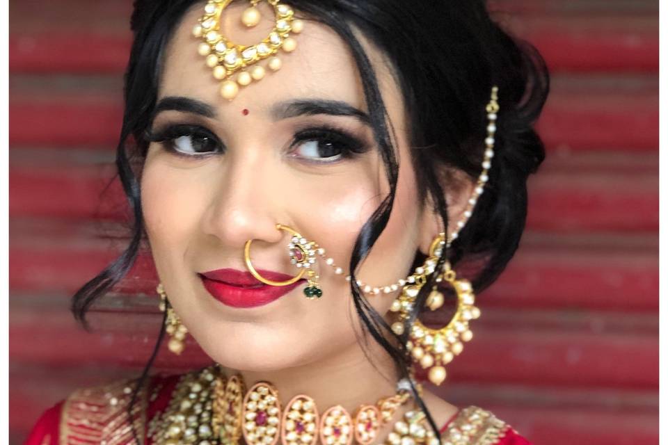 Bridal makeup