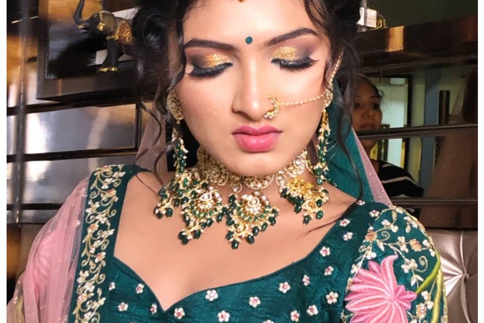 Bridal makeup