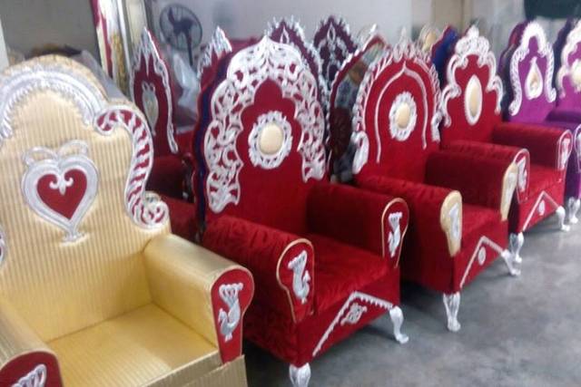 Tent house best sale maharaja chair