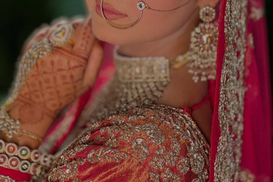 Bridal makeup