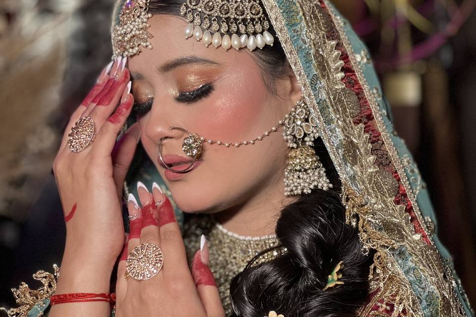 Bridal makeup