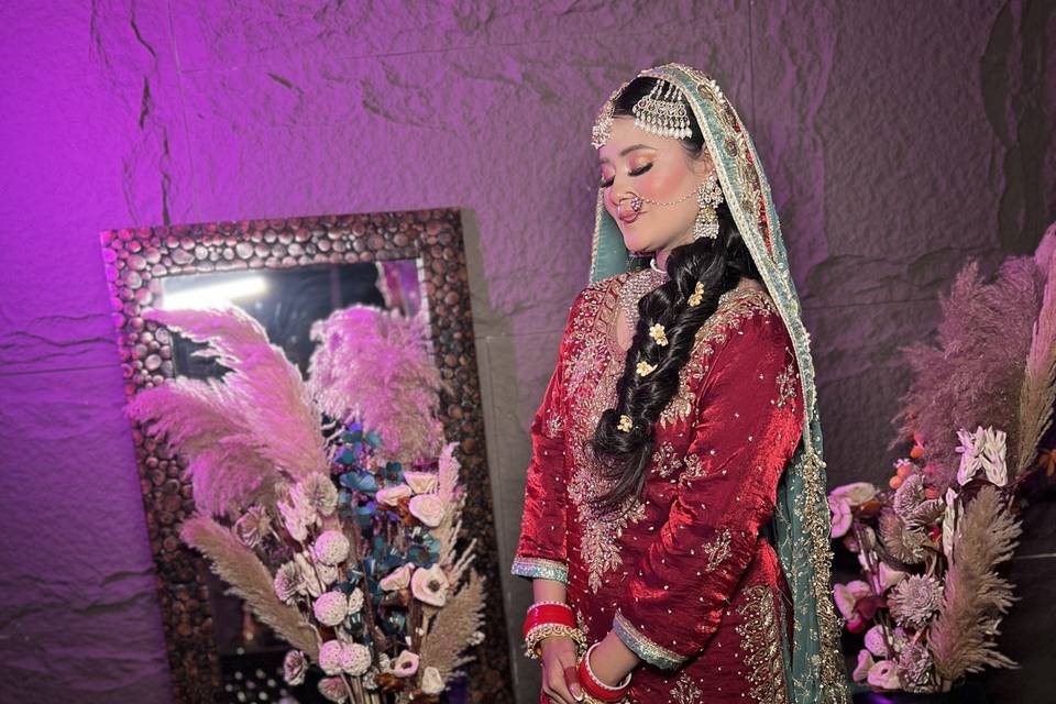 Bridal makeup