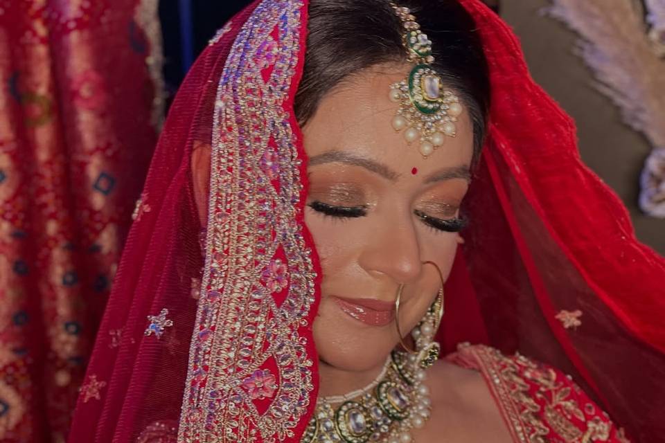 Bridal makeup