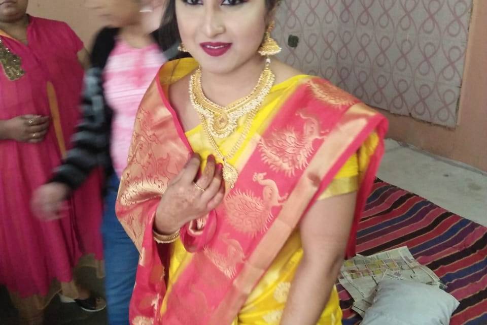 Bridal makeup