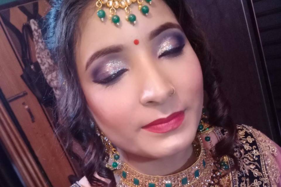 Bridal makeup