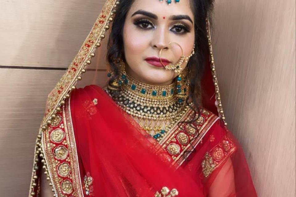 Bridal makeup