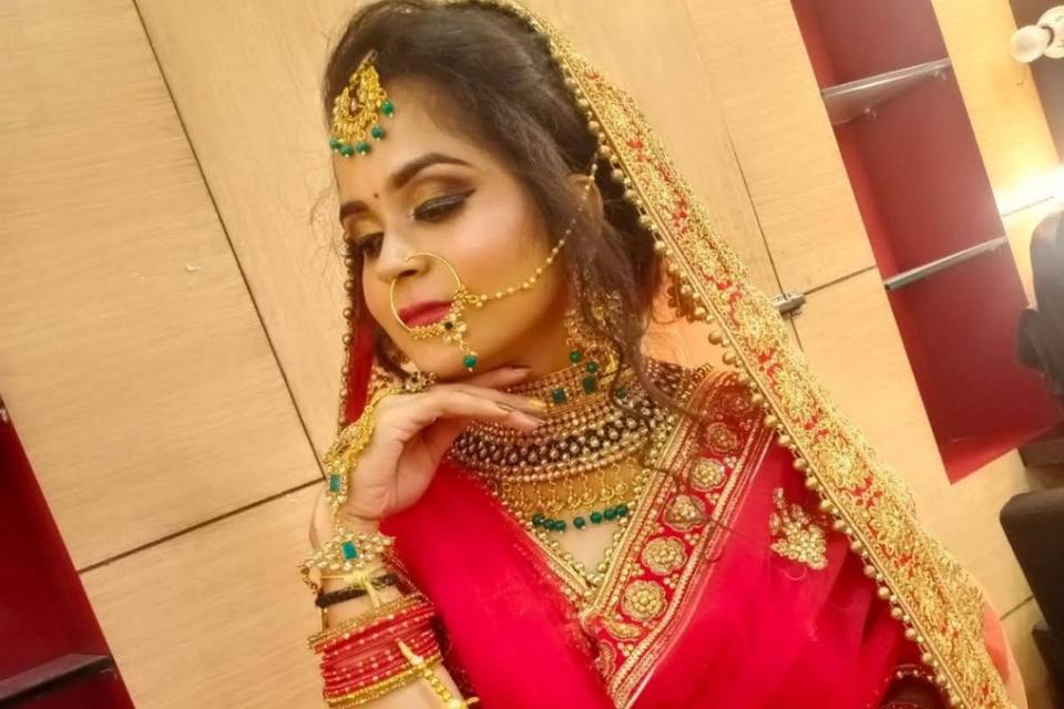 Bridal makeup