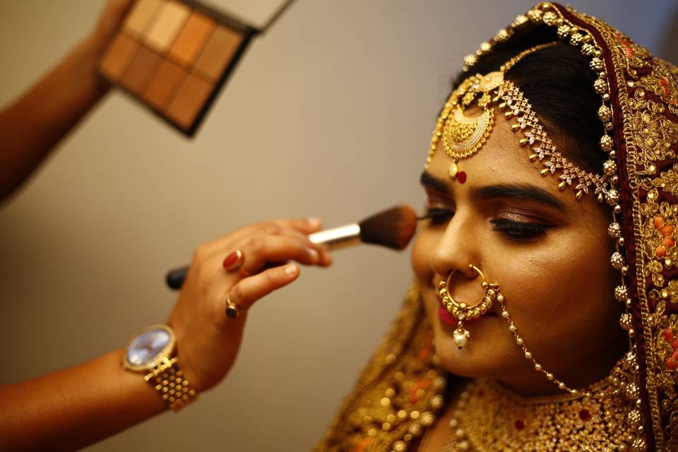 Bridal makeup