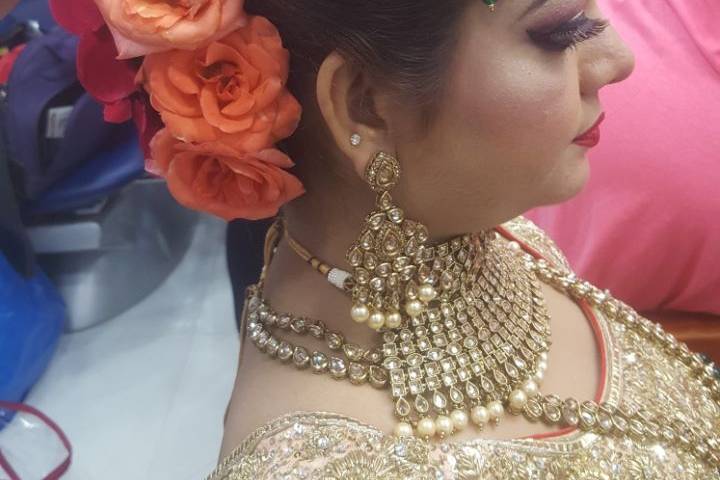 Bridal makeup