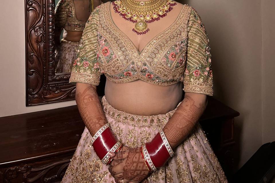 Bridal makeup
