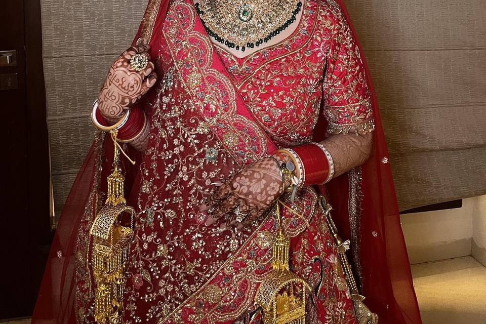 Bridal makeup