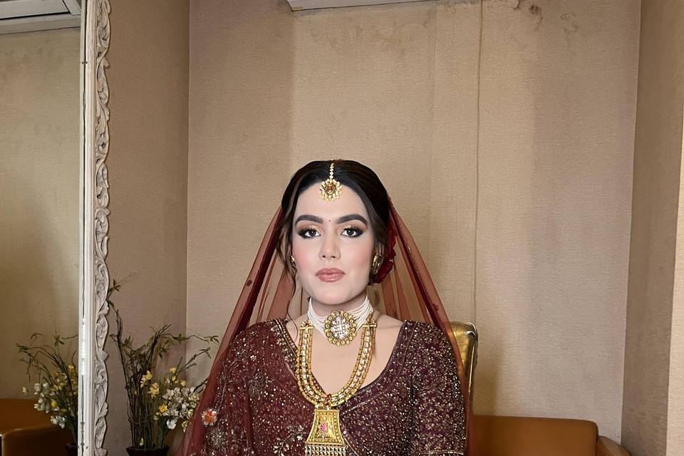 Bridal makeup