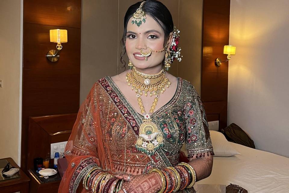 Bridal makeup